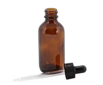 Amber Glass Bottles With Glass Dropper - Essentially You Oils - Ottawa Canada