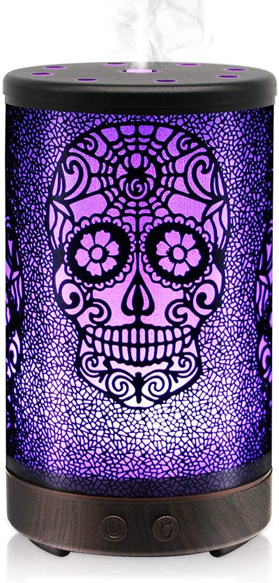SKULL METAL DIFFUSER - Essentially You Oils - Ottawa Canada